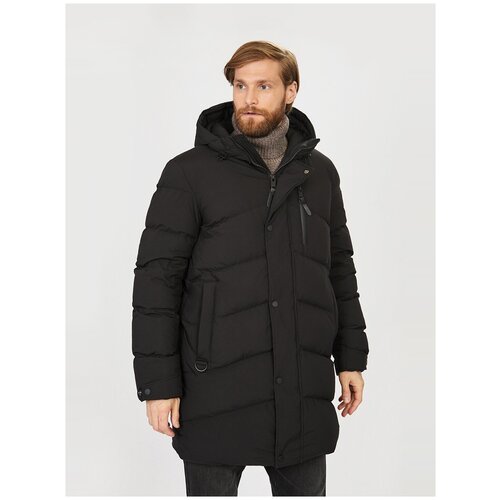 фото Пуховик baon мужской, модель: b501518, цвет: deep navy, размер: xxl