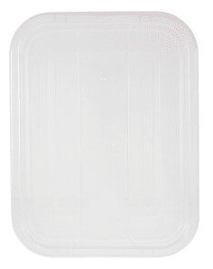 Ящик Кристалл 39x29x56 см пластик цвет прозрачный с крышкой - фотография № 3