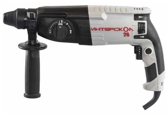 Перфоратор Интерскол П-26/800ЭР, SDS+, 3 Дж, 2,9 кг, в кейсе — фото 1