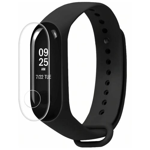 Защитная пленка для Xiaomi Mi Band 2 комплект 2 шт / Пленка для смарт часов Сяоми Ми Бенд 2