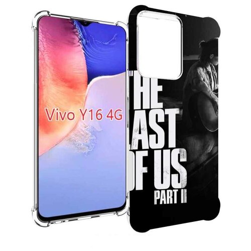 Чехол MyPads The Last of Us Part II Элли для Vivo Y16 4G/ Vivo Y02S задняя-панель-накладка-бампер