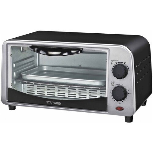 Мини-печь Starwind SMO2042 9л 800Вт черныйсеребристый 238800₽