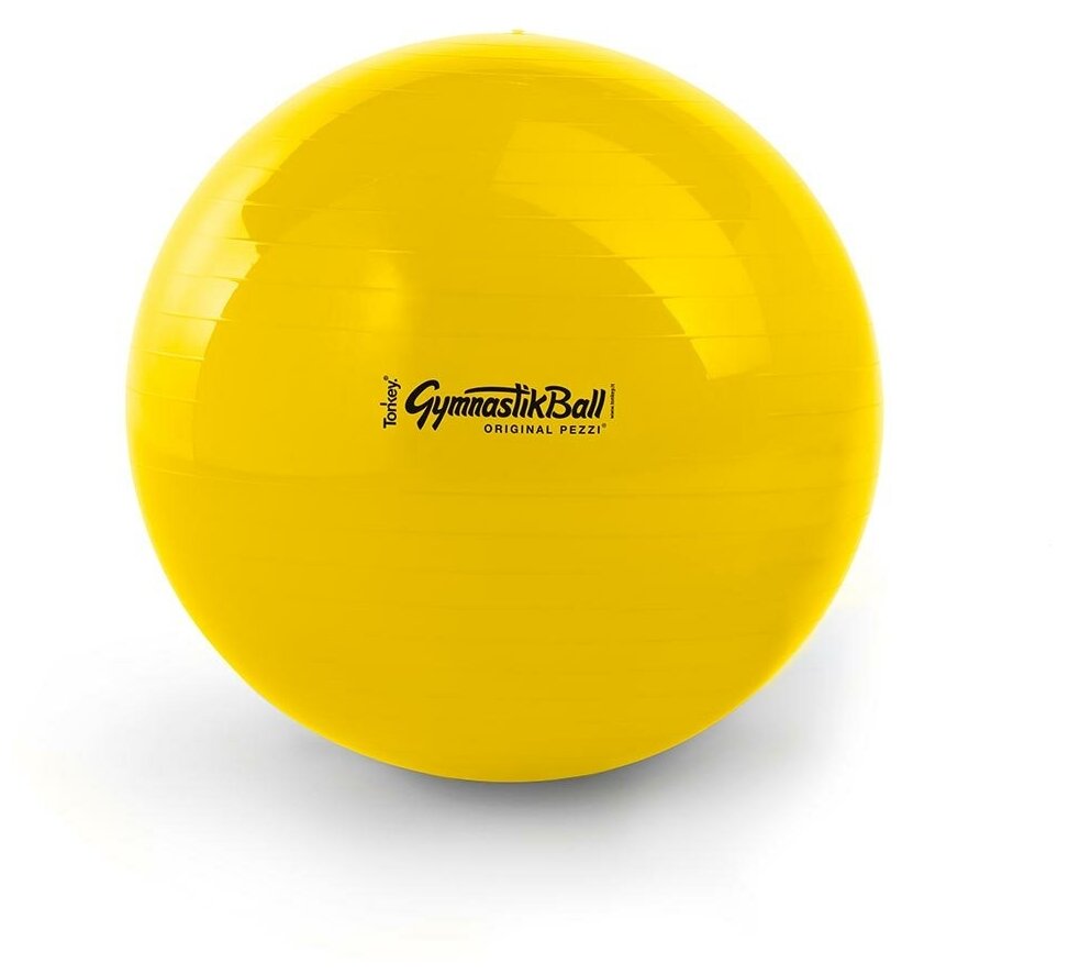 Гимнастический мяч 75 см ORTO Body Ball с BRQ желтый