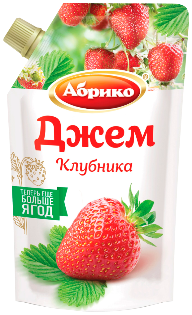 Джем Абрико, клубника, 270 мл