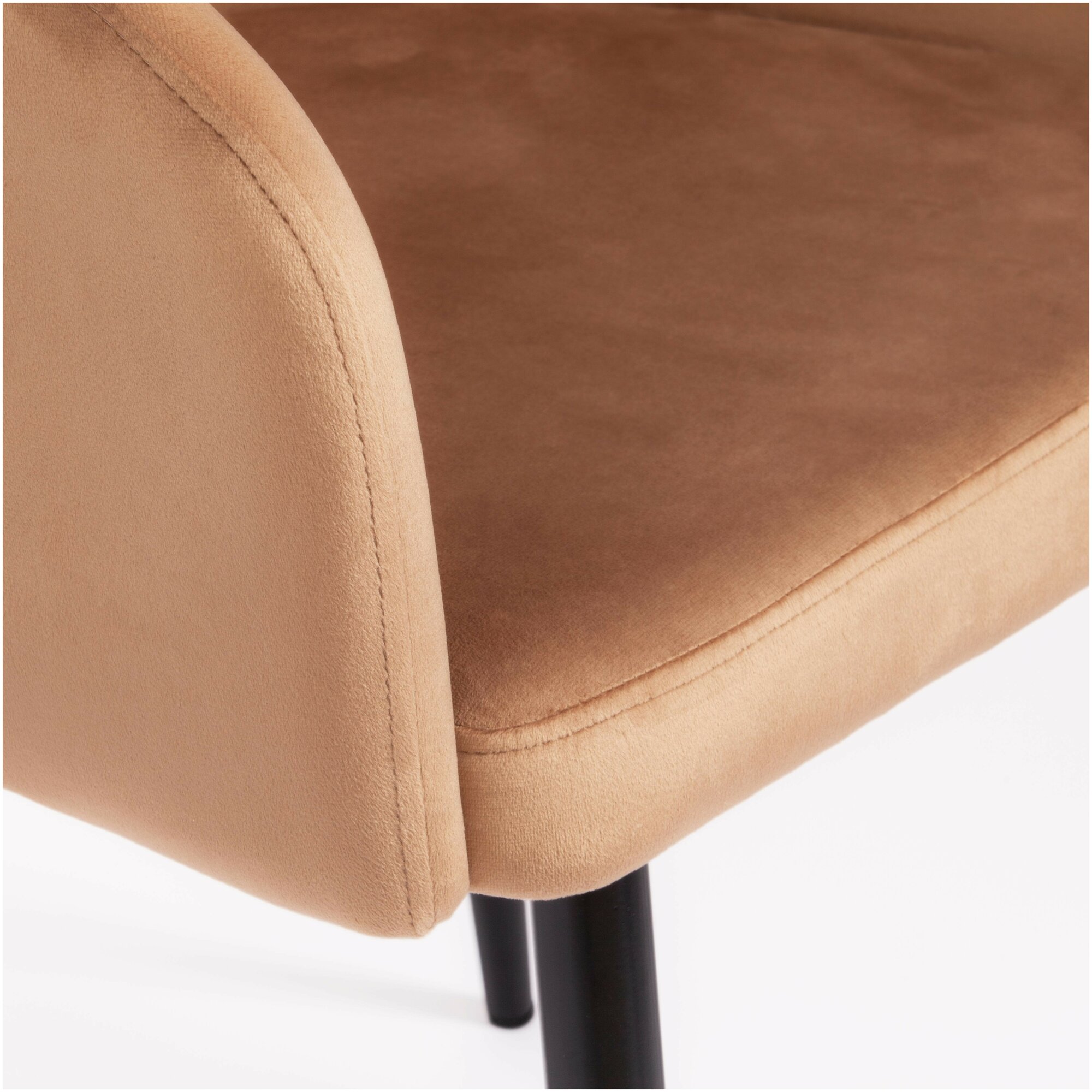 Кресло TetChair La Fontain 004 brown velvet