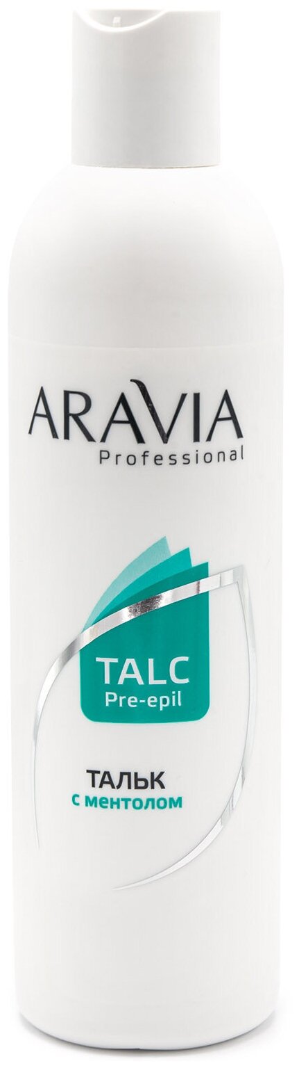 Тальк ARAVIA PROFESSIONAL с ментолом 180 гр