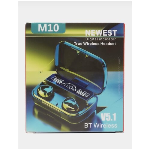 Беспроводные наушники M10 Power bank 129900₽
