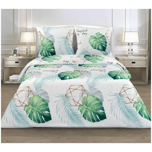 КПБ бязь 2-х сп/рез. (160х200, борт 20 см.) Ямайка