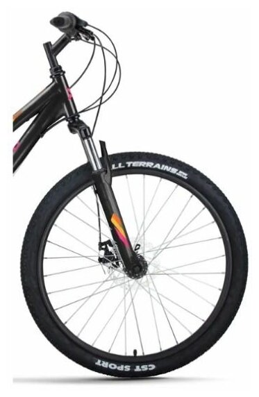 Велосипед горный Forward IRIS 26 2.0 D (2022), 17" черный