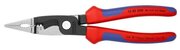 Клещи электромонтажные Knipex 1382200 с двухкомпонентными рукоятками фосфатированные, черного цвета 200 mm