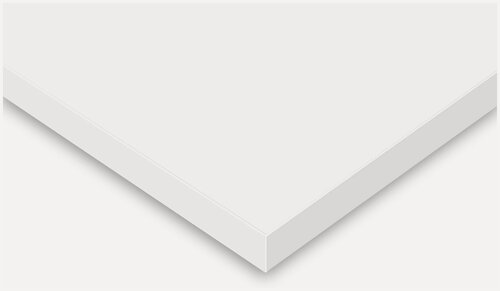 Изображение товара Egger 1250х600х16 мм, Белый Мебельная деталь ЛДСП, Кромка со всех сторон