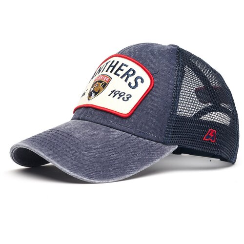 фото Бейсболка мужская с сеткой nhl florida panthers atributika & club, кепка нхл флорида пантерз атрибутика и клуб летняя