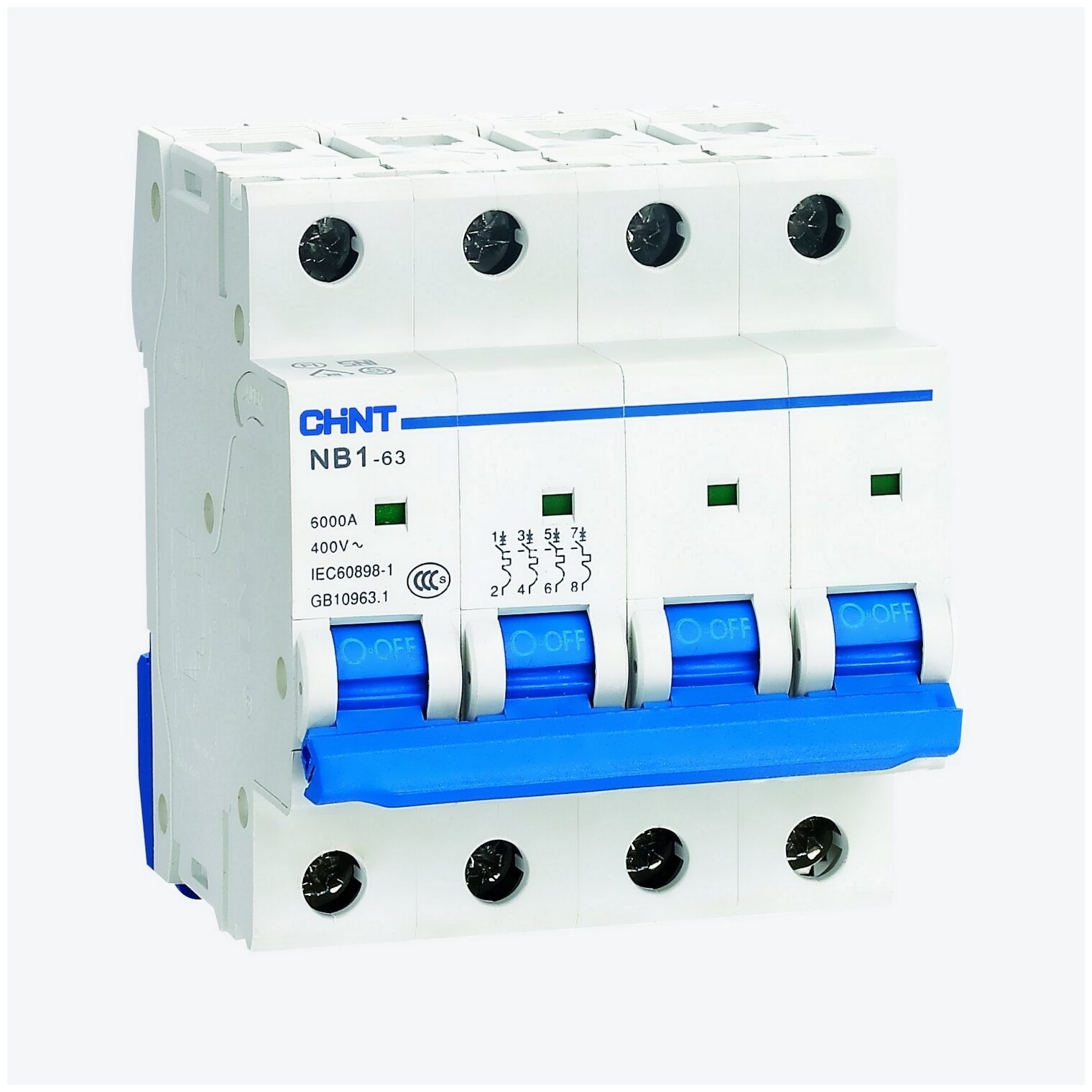фото Автоматический выключатель CHINT NB1-63 (C) 6kA