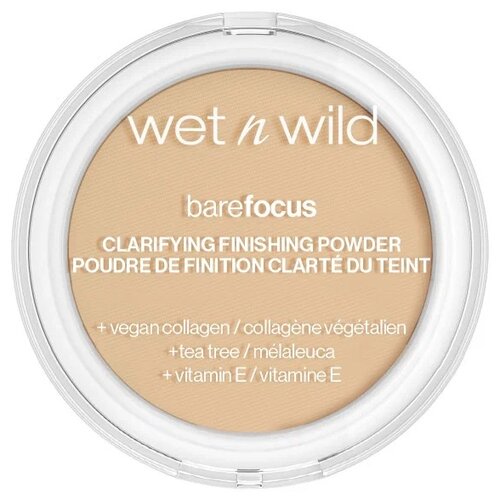 Wet n Wild Пудра для лица Bare Focus Clarifying Finishing Powder light medium 6 г