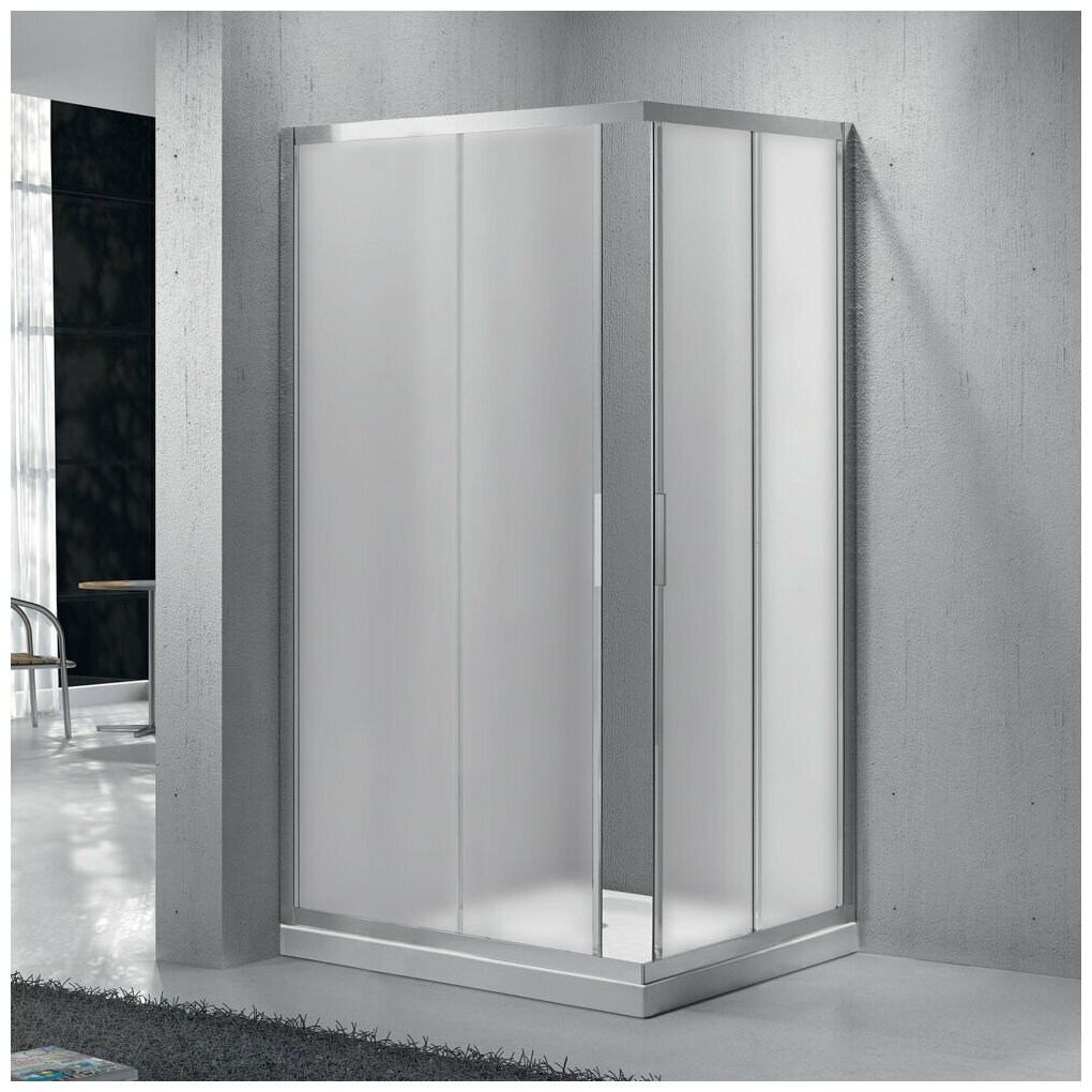 Душевой уголок BELBAGNO SELA-AH-2-120/80-P-Cr