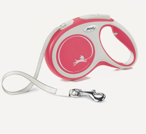 Изображение товара Поводок-рулетка Flexi New Comfort tape M 5m 25kg red