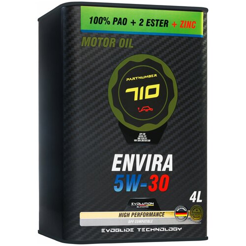 Масло моторное PARTNUMBER 710 Envira 5W-30 4 литра