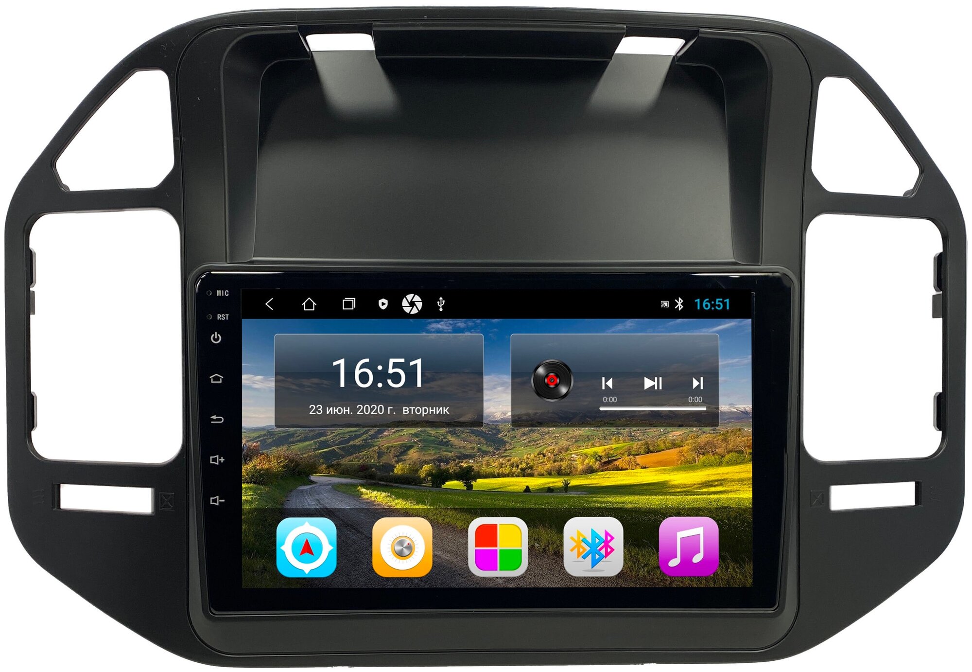 Штатная магнитола Zenith Mitsubishi Pajero 3 1999-2006, Android 10, 8/128GB, 4G LTE