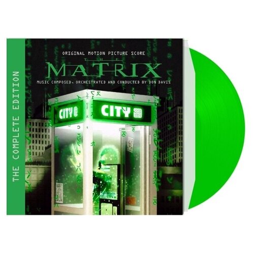 матрица саундтрек к фильму don davis ost the matrix the complete edition coloured Виниловая пластинка The Matrix. Original Soundtrack. RSD2021 (3 LP)