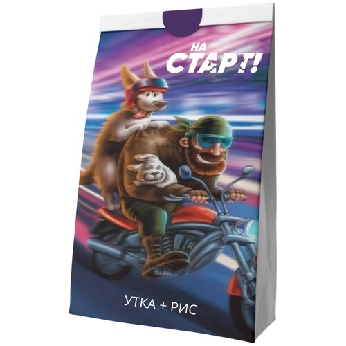 На Старт - сухой корм 7 кг. Утка с рисом для для взрослых и пожилых собак всех пород.(мелкие гранулы)