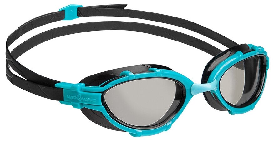 Очки для плавания Mad Wave Triathlon Photochromic - Голубой