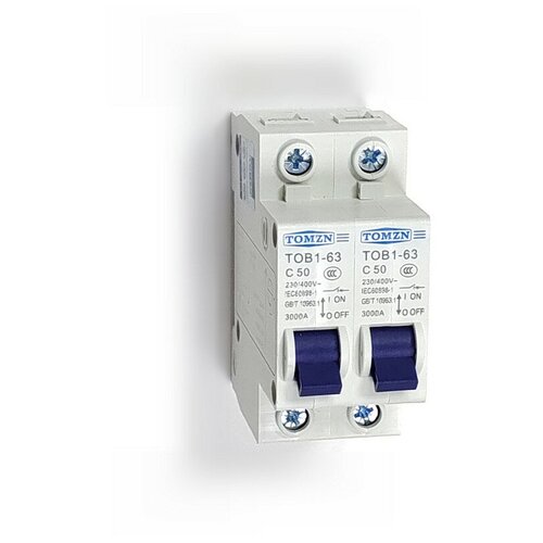 Автомат ручного ввода резерва (автомат байпаса) 32А DZ-32-2P TOMZN