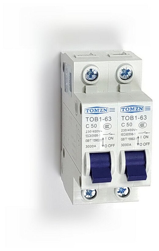 Автомат ручного ввода резерва (автомат байпаса) 32А TOB1-63 TOMZN, цена ...
