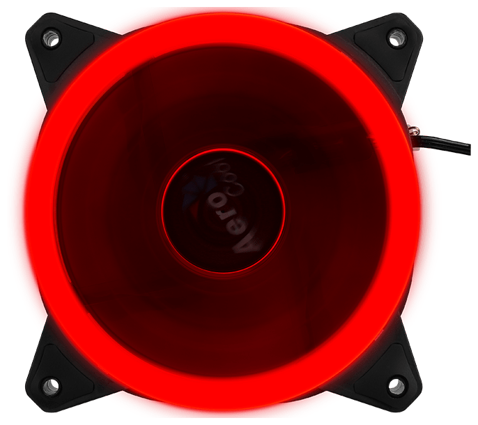 Вентилятор AeroCool Rev Red 120 мм 3-pin+4-pin, 1шт (REV RED 120)