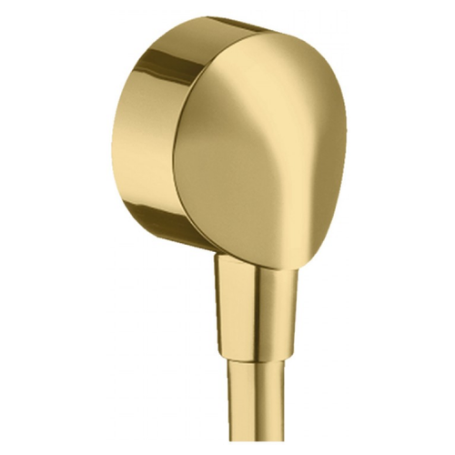 Шланговое подсоединение Hansgrohe FixFit E без клапана обратного тока, polished gold-optic 27454990