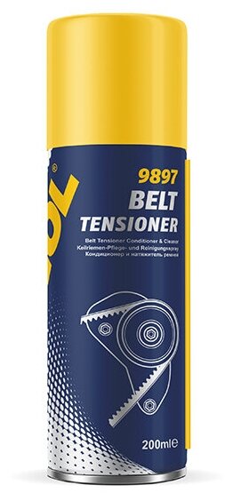 MANNOL 9897 Belt Tensioner Кондиционер и натяжитель ремней 200мл