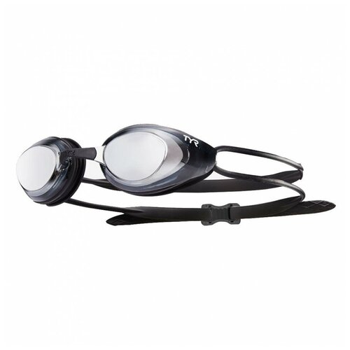 Очки для плавания TYR Black Hawk Racing Femme Polarized LGBHFP-043, зеркальные линзы, черная оправа