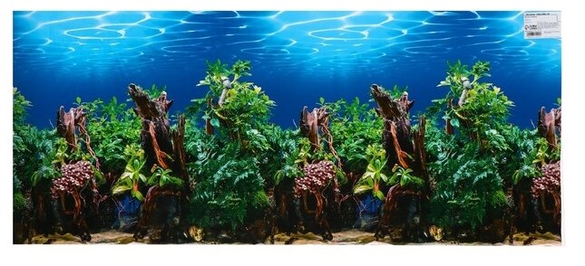 Фон для аквариума, 40 см, рулон 25 м - фотография № 1