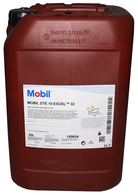 Гидравлическое масло Mobil DTE 10 Excel 32 20L