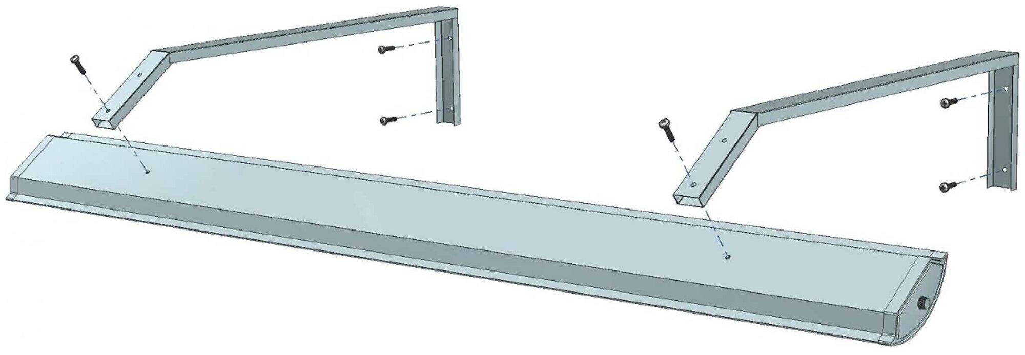Высота софита над доской