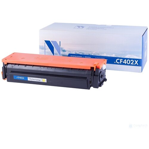 NV Print CF402XY Картридж для HP Laser Jet Pro M252dw M252n M274n M277dw M277n (2300k) Yellow