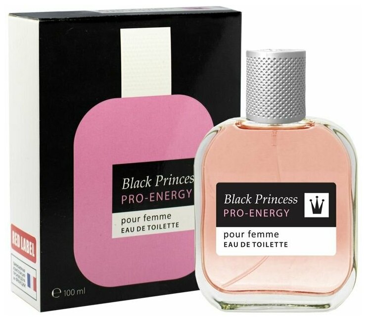 фото Туалетная вода женская Pro-Energy Black Princess, 100 мл