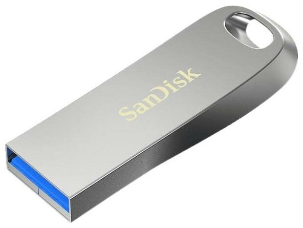 Флешка 64Gb SanDisk CZ74 Ultra Luxe USB 3.1 серебристый SDCZ74-064G-G46