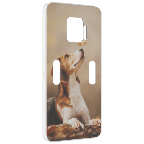 Чехол MyPads бигль-собака для ZTE Nubia Red Magic 7 Pro задняя-панель-накладка-бампер