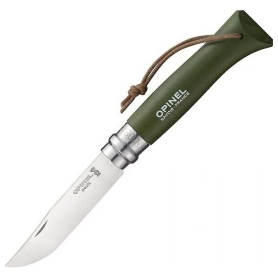Складной нож OPINEL Tradition Colored №08, 190мм, красный - фото №1