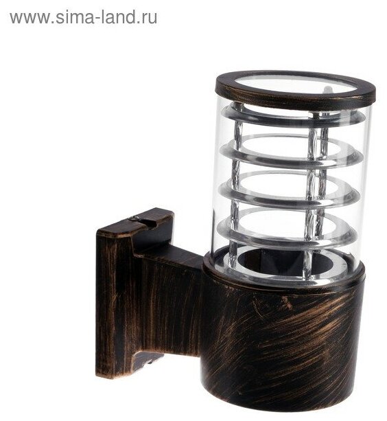 фото Светильник настенный Luazon Lighting 1хE27х60 Вт "Модерн", пластик, вверх, бронза 4597916