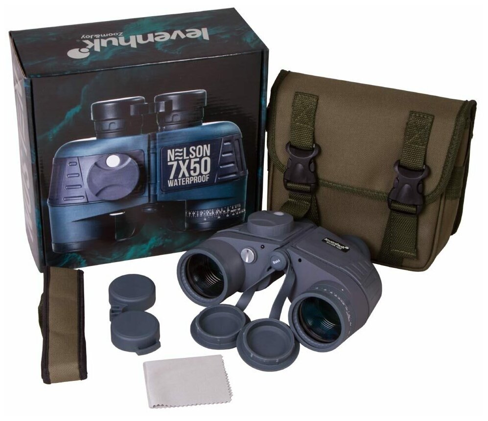 Бинокль Levenhuk Nelson 7x50 — фото 1