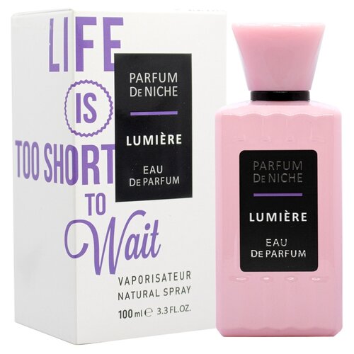 Parfum De Niche парфюмерная вода Parfum de Niche Lumiere, 100 мл, 336 г parfum de niche парфюмерная вода dolce erba 100 мл 336 г
