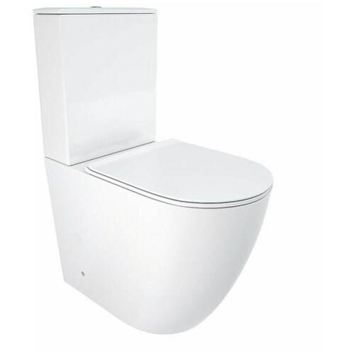 Унитаз Cerutti Bella CT8709 с крышкой белый