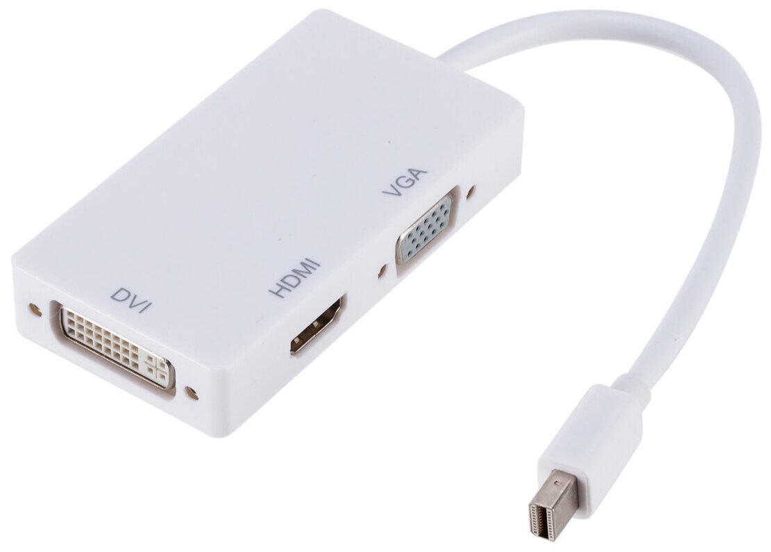 Адаптер-переходник PALMEXX 3в1 mDP to HDMI+VGA+DVI