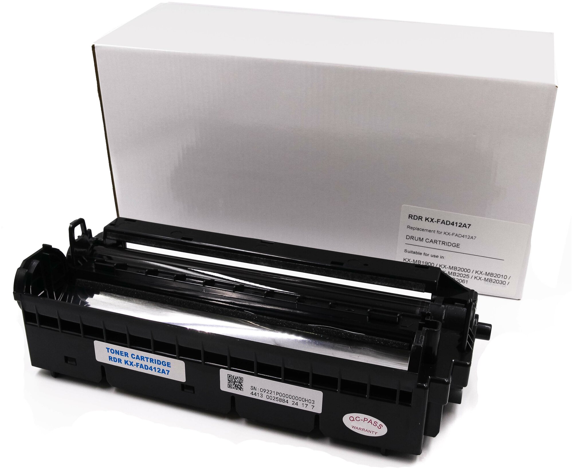 Драм-юнит 7Q KX-FAD412A7 для Panasonic KX-MB1900, KX-MB2000 (Чёрный, 6000 стр.), совместимый — купить в интернет-магазине БулатГрупп на Яндекс Маркете