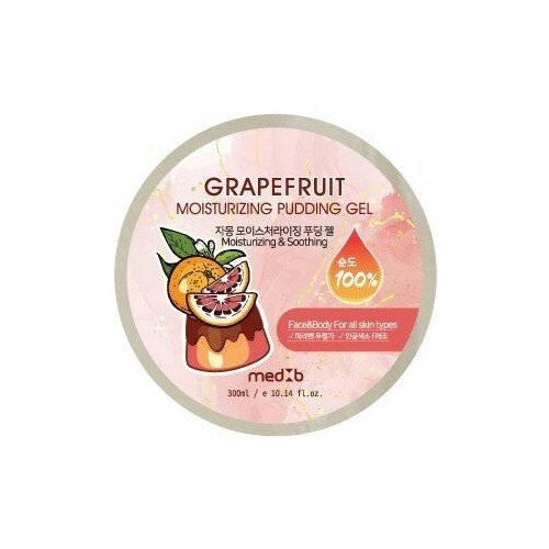 Увлажняющий гель для тела с экстратком грейпфрута MEDB Grapefruit Moisturizing Pudding Gel