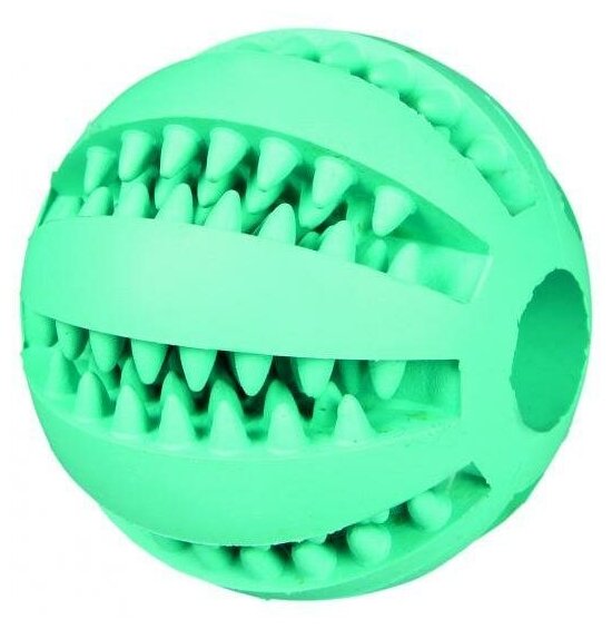 Trixie Мяч бейсбольный Denta Fun Ø 6 см - фотография № 2