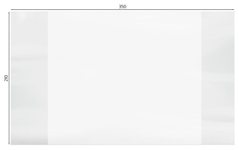 Обложка для учебников и тетрадей, ПЭ 90мкм, 210*350