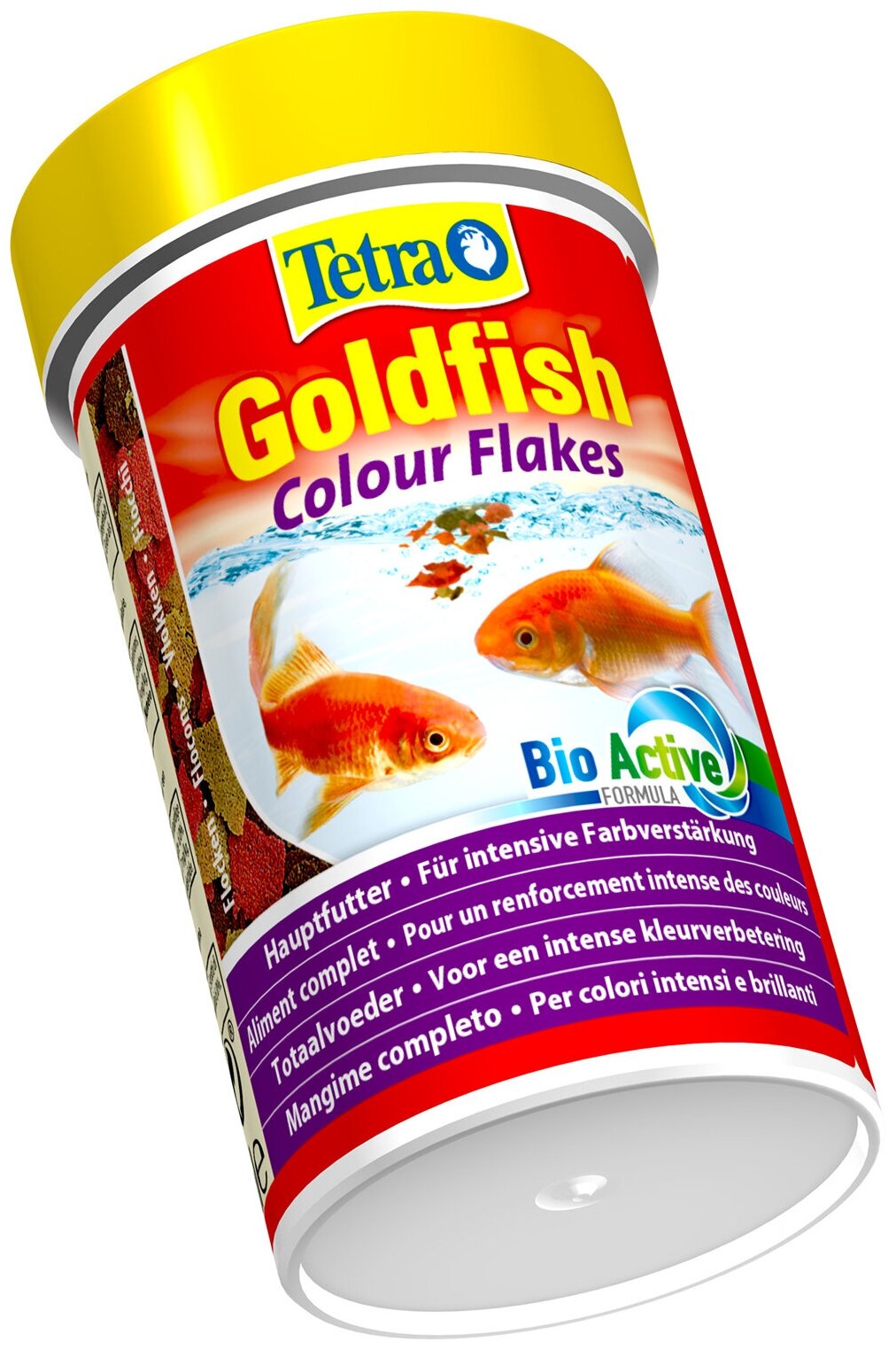 TetraGoldfish Colour корм в хлопьях для улучшения окраса золотых рыб 100 мл - фотография № 18