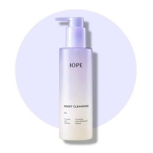 IOPE Увлажняющее гидрофильное масло пилинг для лица и тела корея IOPE Moist Cleansing Oil 200мл